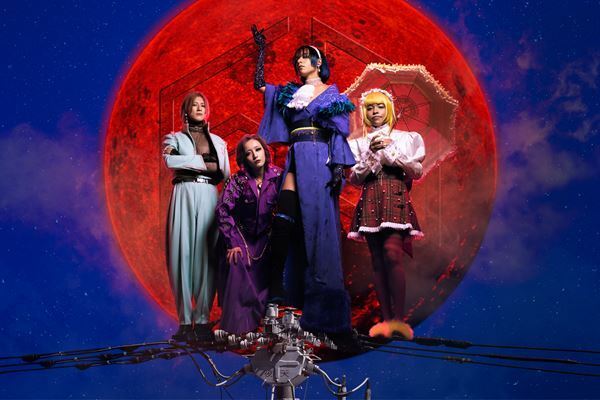 女王蜂、約1年半ぶりとなる全国ツアー「夜天下無双」6月より開催決定