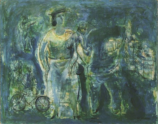 “アート×自転車”、9月17日(金)より八王子市夢美術館にて『自転車のある情景』開催