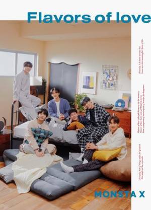 MONSTA X、日本3rdアルバム『Flavors of love』爽やかな笑顔を魅せる新ビジュアル公開