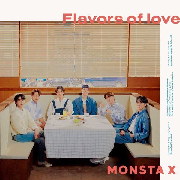 MONSTA X、日本3rdアルバム『Flavors of love』爽やかな笑顔を魅せる新ビジュアル公開