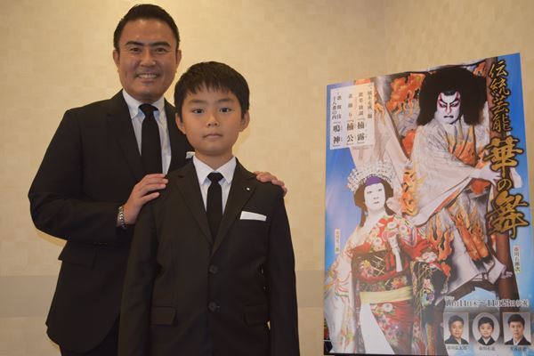 楠木正成親子の物語に右團次・右近父子で挑む。『伝統芸能 華の舞』10月上演