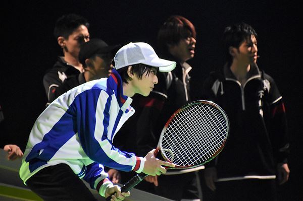 今牧輝琉はクールで少し生意気な越前リョーマそのもの。テニミュ4thシーズン青学（せいがく）vs不動峰開幕