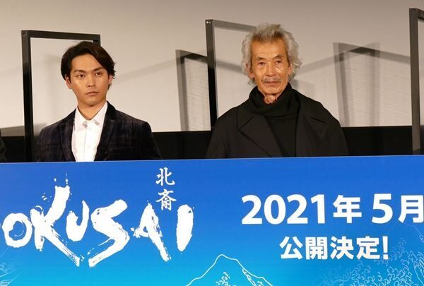 『HOKUSAI』が第33回東京国際映画祭のクロージングを飾る、公開は2021年5月に決定