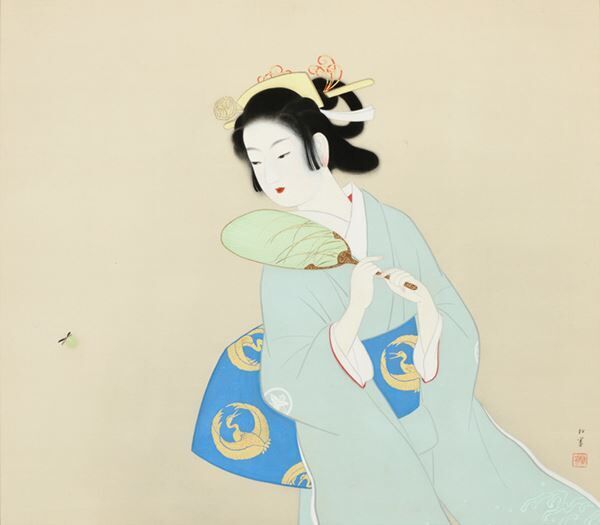近代の京都画壇を代表する女性日本画家 上村松園の回顧展が京都市京セラ美術館で開催