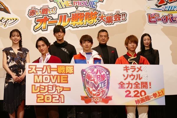 初代レッド俳優の誠直也、若きスーパー戦隊たちに熱いエール「ますます良い番組を」