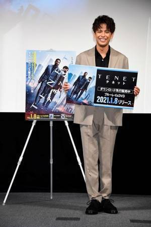 森崎ウィンがノーラン監督に「私はいつでも準備ができています」とアピール　『TENET テネット』PRイベント開催