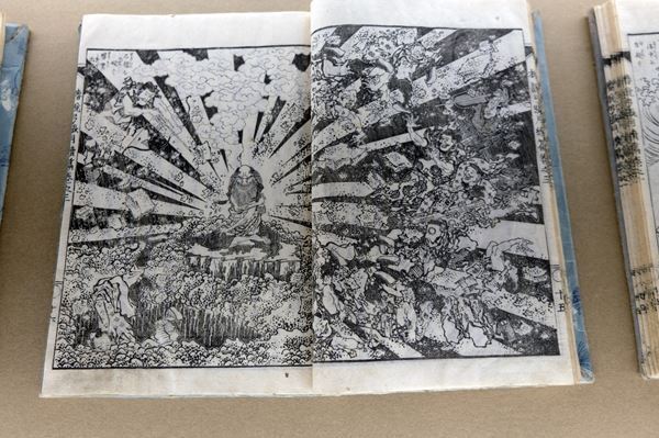 床から天井まで北斎で埋め尽くされた展示空間は圧巻！『北斎づくし』展、東京ミッドタウン・ホールにて開催中