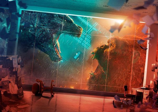 北米ボックスオフィス、1位は『ゴジラVSコング』