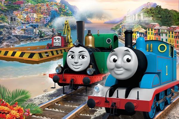 『きかんしゃトーマス』劇中曲シーン公開　最新作では蒸気機関車だけのチームを結成