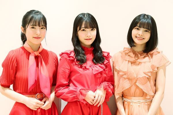 NGT48（左から：大塚七海、小越春花、本間日陽） Photo：吉田圭子