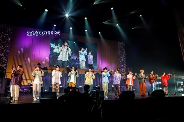 BUDDiiS中野サンプラザ公演レポート「バディのおかげで胸を張って卒業できます」 KANATAが見せた涙と笑顔