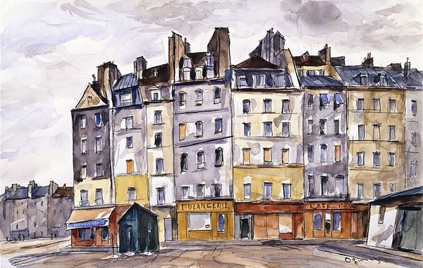 木村伊兵衛のカラー写真で戦後のパリが色鮮やかに蘇る『木村伊兵衛と画家たちの見たパリ 色とりどり』2月19日より開催