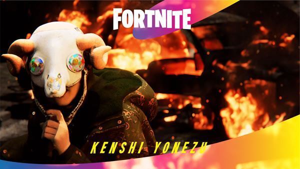 米津玄師、『FORTNITE』バーチャルライブより「迷える羊」「感電」映像公開