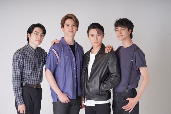 ビジュアル撮影後のロケットボーイズを直撃！ミュージカル『October Sky』甲斐翔真×阿部顕嵐×井澤巧麻×福崎那由他インタビュー