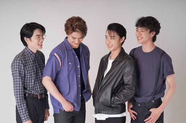 ビジュアル撮影後のロケットボーイズを直撃！ミュージカル『October Sky』甲斐翔真×阿部顕嵐×井澤巧麻×福崎那由他インタビュー