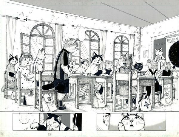 漫画家・ますむらひろしによる『銀河鉄道の夜』の世界を紹介する展覧会、1月28日より開催