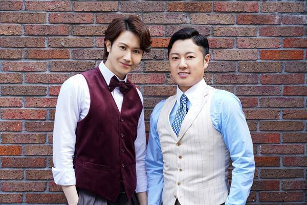 およそ10人の人物をふたりで表現！ 原田優一＆太田基裕が語るミュージカル『ダブル・トラブル』