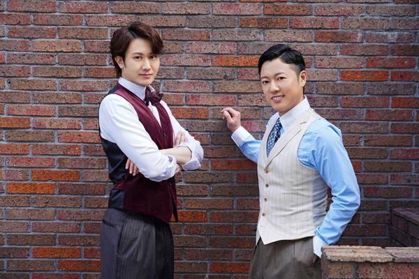 およそ10人の人物をふたりで表現！ 原田優一＆太田基裕が語るミュージカル『ダブル・トラブル』
