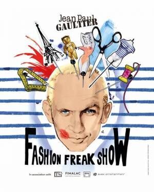 ジャン・ポール・ゴルチエが手がけるミュージカル『FASHION FREAK SHOW』のワールドツアーが決定