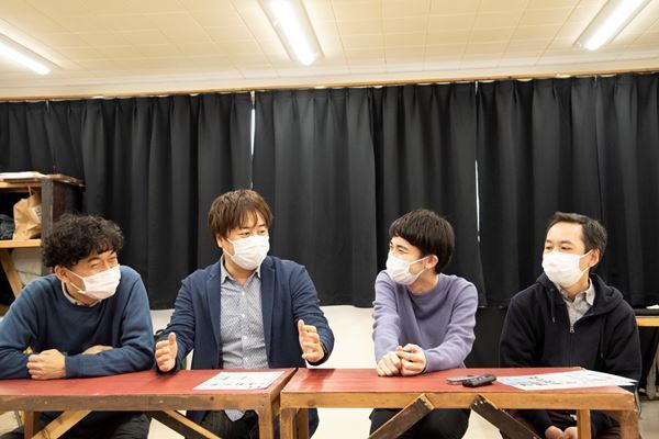 人気作家の4名が集結！　加藤啓アワー 『オレ、産まれたぞ！』加藤啓×徳尾浩司×蓮見翔×ブルー＆スカイ 対談