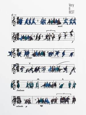 V6ベストアルバムタイトルは『Very6 BEST』 26年間の歩みをアート化したジャケット公開