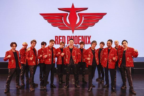 EXILE、オンラインライブでツアー『EXILE LIVE TOUR 2021 “RED PHOENIX”』開催発表