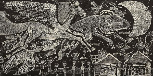 知られざるふたつの民衆版画運動の全貌に迫る『彫刻刀が刻む戦後日本―２つの民衆版画運動』4月23日より開催