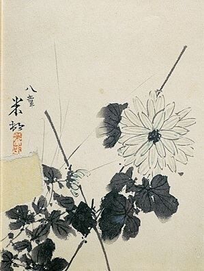 《菊図》大正4年(1915)年個人蔵 (C)Hiroshi Niiyama 2021