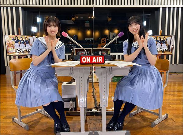 日向坂46松田好花＆富田鈴花が出演　アプリ・YouTube・ラジオと連動した『日向坂高校放送部』3夜連続特番が決定