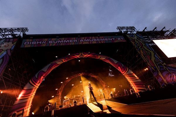 DISH//、2年ぶり野外有観客ワンマンで全24曲披露　北村匠海「生きるって素敵なこと」