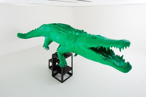 約12メートルのワニがまわる大型インスタレーションを展開『ワニがまわる　タムラサトル』6月15日より開催