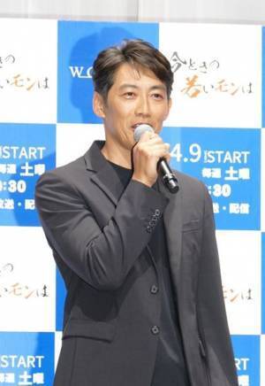 反町隆史、WOWOW主演ドラマ会見で“父の顔”　渡米前のトラジャ中村海人は「ちょっと泣けてきますね」