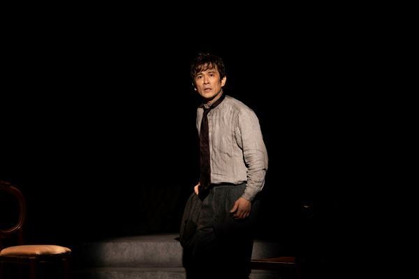 舞台『M.バタフライ』開幕　舞台挨拶に内野聖陽、岡本圭人、日澤雄介登壇「日々成長していけるように」