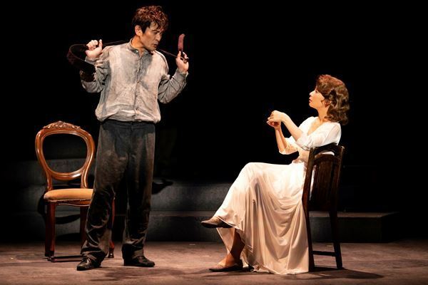 舞台『M.バタフライ』開幕　舞台挨拶に内野聖陽、岡本圭人、日澤雄介登壇「日々成長していけるように」