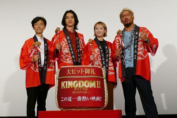 『キングダム2』早くも動員155万人突破！　山崎賢人「始まったばかり」と闘志を燃やす