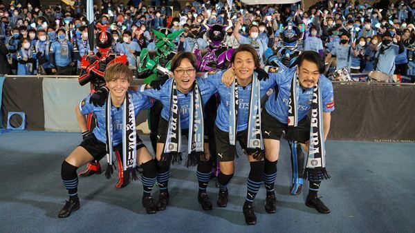 純烈、川崎フロンターレ開幕戦で始球式＆ハーフタイムショーに登場