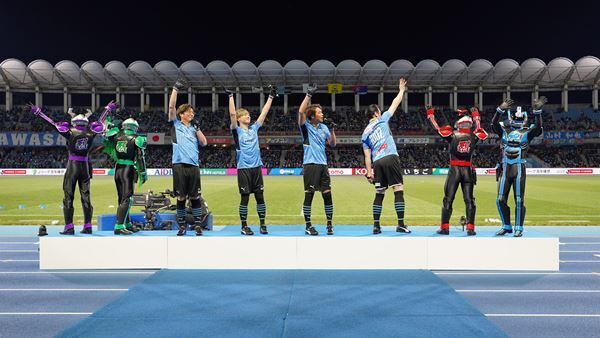 純烈、川崎フロンターレ開幕戦で始球式＆ハーフタイムショーに登場