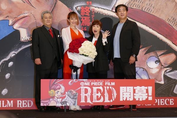 『ONE PIECE FILM RED』初日舞台挨拶より 撮影：内田涼