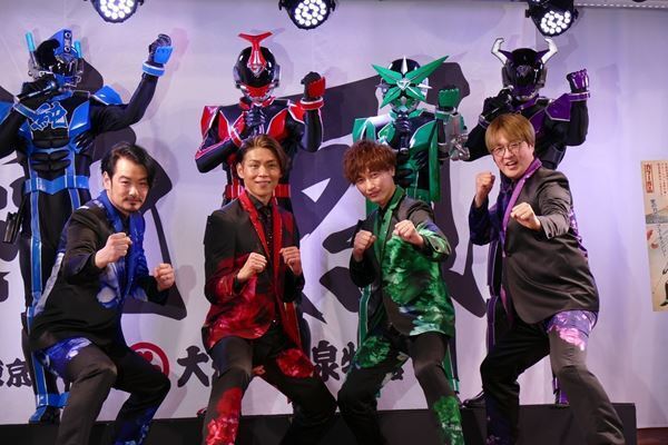 純烈、温泉を守る愛のヒーローに！映画『スーパー戦闘 純烈ジャー』製作決定