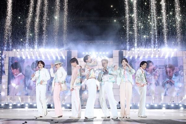 『BTS PERMISSION TO DANCE ON STAGE - SEOUL』韓国・ソウル蚕室（チャムシル）総合運動場メインスタジアム (C)BIGHIT MUSIC