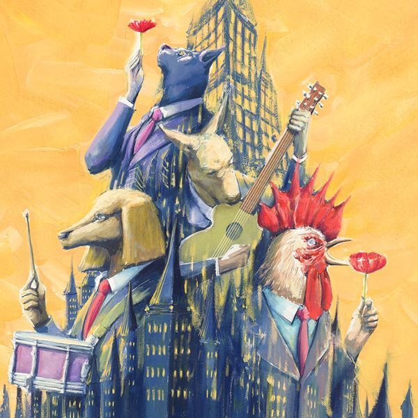 ヨルシカ、グリム童話『ブレーメンの音楽隊』がモチーフの新曲を配信リリース