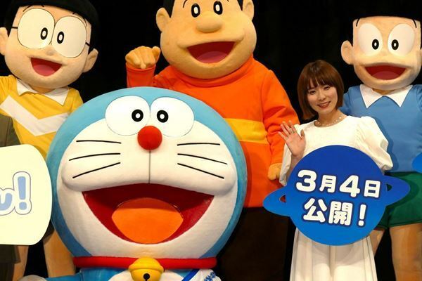 松岡茉優「春にぴったり。パワーをチャージして」　3年ぶり春公開の『映画ドラえもん』をアピール