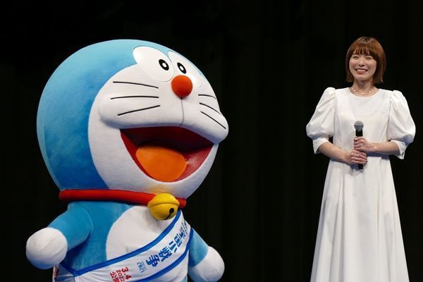 松岡茉優「春にぴったり。パワーをチャージして」　3年ぶり春公開の『映画ドラえもん』をアピール