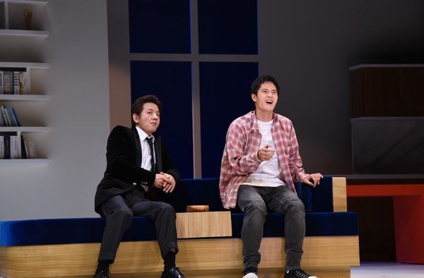 岡本圭人「素敵な時間を過ごさせてもらっています」 父・岡本健一と父子を演じる舞台『Le Fils(ル・フィス) 息子』が開幕