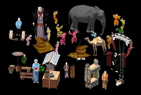 江戸の町を忠実に再現したバーチャル空間で、アイテムを集めながら町歩きを楽しめるアプリ「ハイパー江戸博」ついに誕生！