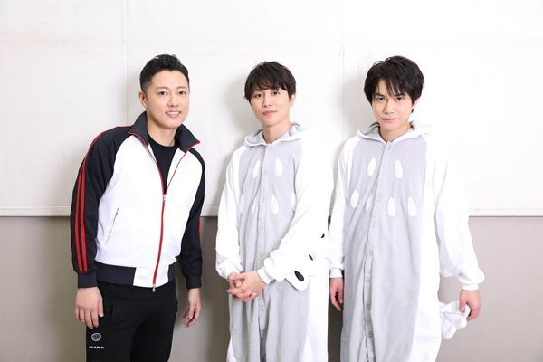 「この面子の歌はとにかく楽しみ！」原田優一×内藤大希×平野良『明治座で逆風に帆を張・る!!』