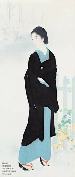 鏑木清方《築地明石町》1927（昭和2）年、東京国立近代美術館、通期展示(c)Nemoto Akio