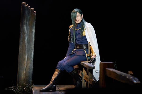 ミュージカル『刀剣乱舞』にっかり青江単騎出陣、舞台写真到着　5月15日大阪公演はライブ配信を開催