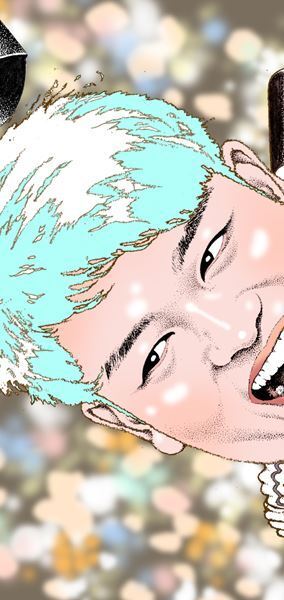 今年の日本野球界の顔、村上宗隆選手が登場　及川正通イラストのメイキングを公開