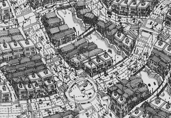 街の景色を独自に再構築する6名の作家を紹介『Echo こだま返る風景』1月21日より開催